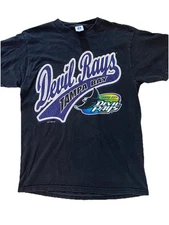VTG Tampa Bay Devil Rays 1990’s T-Shirt Logo 7 Size M
