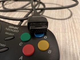 Official SNK Neo Geo CD Controller - Tested & Works - STILL CLICKY!