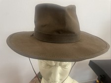 Bailey Outback Chinook Western Hat Mens Size Medium Made in USA Cowboy Fedora