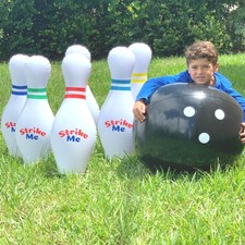 Giant Inflatable Kids Bowling Set - 6 27" Jumbo inflatable bowling ... Fast Ship