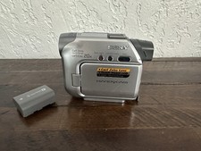 Sony Handycam DCR-HC21 MiniDV Camcorder w/ battery No charger