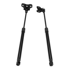 2pcs Hood Lift Supports Front Side Shocks Struts Black Steel for Honda