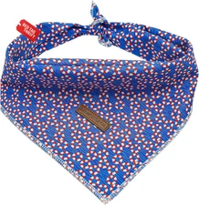 Dog Bandana Independence Puppy Bandana 4th of July Adjustable Scarf Handkerchief