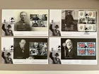 4 GB 2024 Winston Churchill Prestige Booklet Pane FDC Blenheim Palace