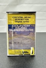 Country Music Superstars Cassette Tape In Good Condition 7950