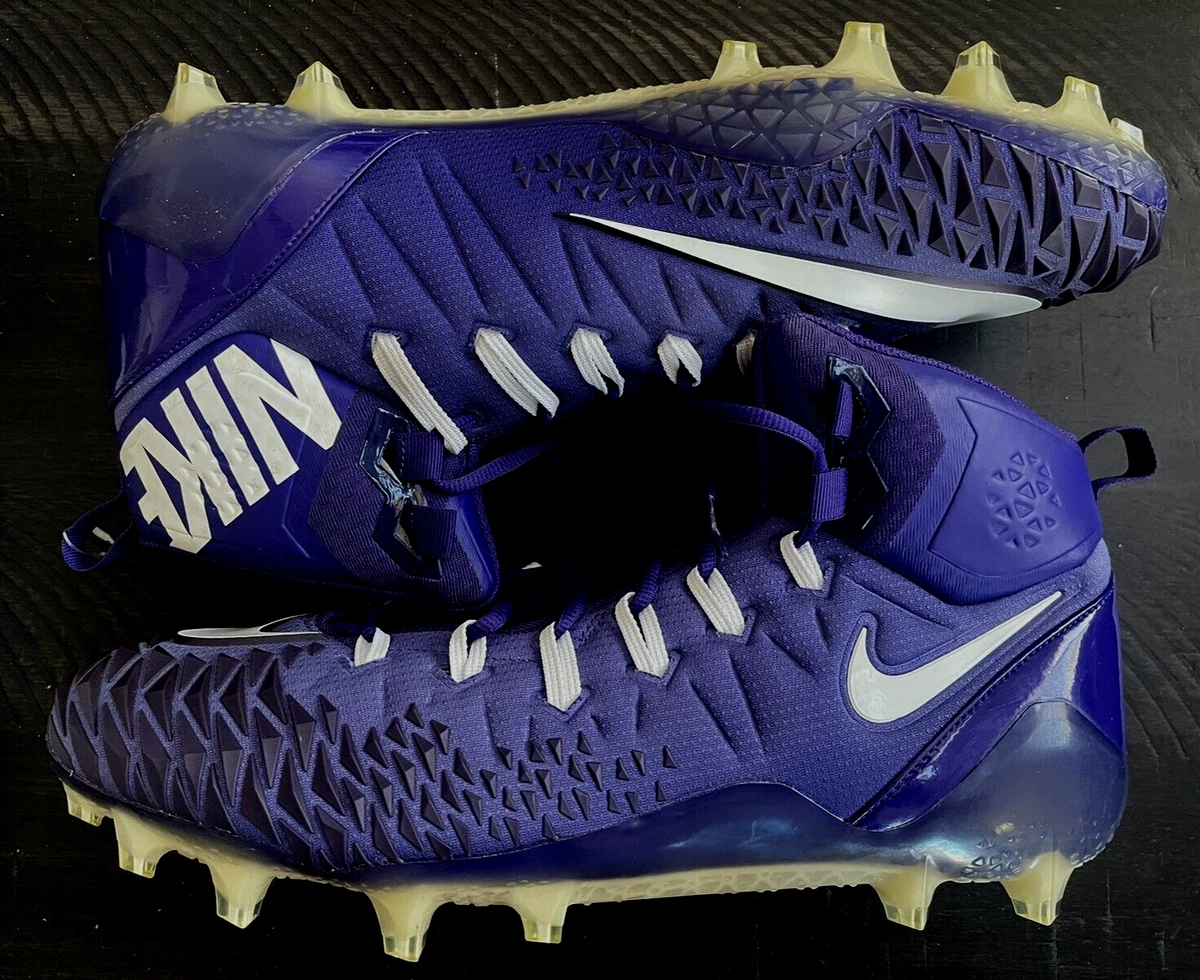 Purple nike hotsell football cleats