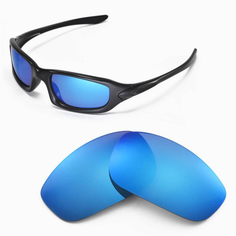 Walleva Replacement Lenses for Oakley Fives 4.0 Sunglasses Multiple