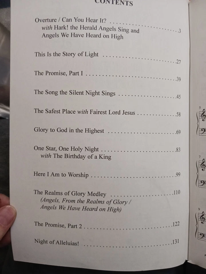 Christmas Choir Contata "Night Of ALLELUIAS!" - 20 Books Musical Narration W/CD - Image 4 of 4