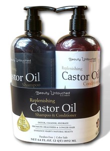 Beauty Untouched Sj Creations Castor Oil Shampoo Conditioner 7 Natural Oils Ebay