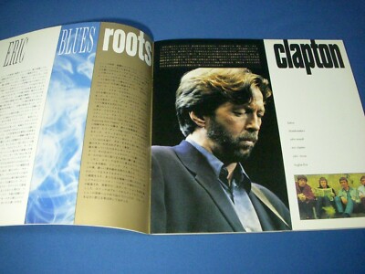 Eric Clapton Set of 4 Japan Concert Tour Program 1990 1993 1997