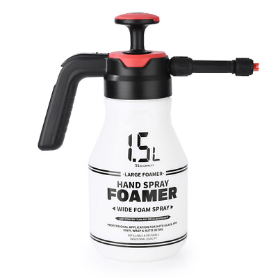 1.5L Hand Pump Foam Sprayer For Auto Glass PPF Vinyl Wrap Car Detail Application