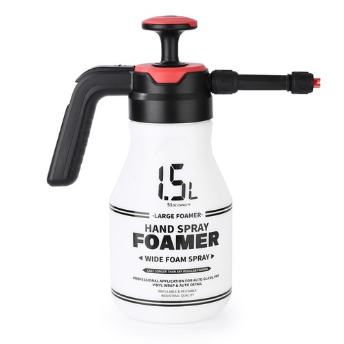 1.5L Hand Pump Foam Sprayer Multi Application Auto Vinyl Wrap Car Detail PPF Ins - Afbeelding 1 van 9