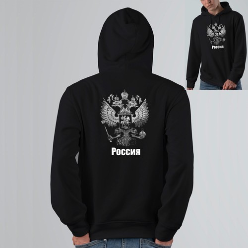 EAKS® Hoodie "Russlandwappen" Flagge Hoody Kapuzenpullover Russia Russland WM EM - Bild 8 von 43