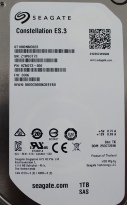 Seagate Constellation ES.3 ST1000NM0023 1TB 3.5