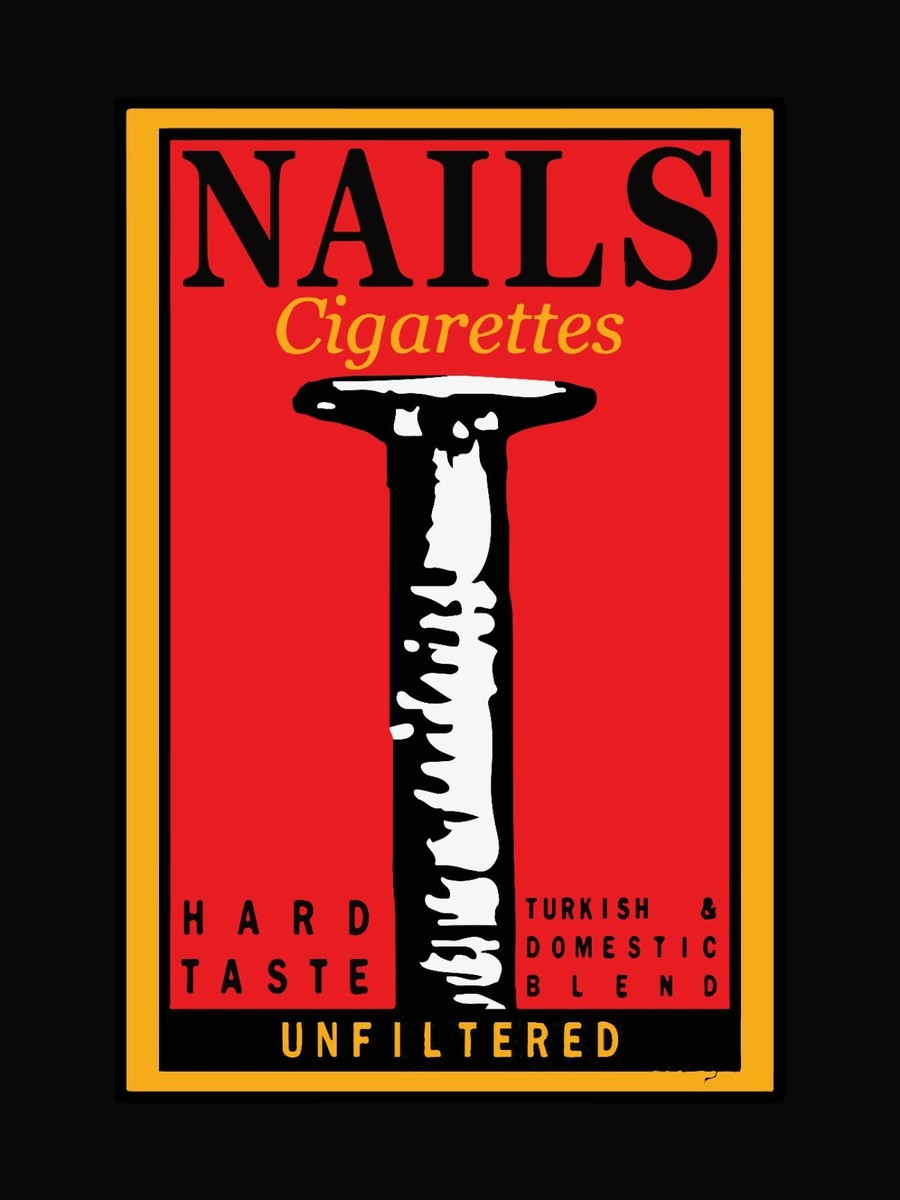 Nails Cigarettes Banner - Kevin Smith Clerks Quick Stop Movie Poster