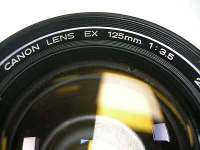 キャノン Canon 125mm f3.5 Lens EX  #2374 Canon 125mm f3.5 EX - Lens – Kamerastore