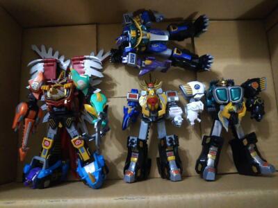 Power Rangers Wild Force Gaoranger super Minipla 4set Bundle Bulk japan