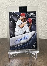 2023 Topps Chrome Black #CBA-BF Bailey Falter RC Refractor Auto /150 Encased