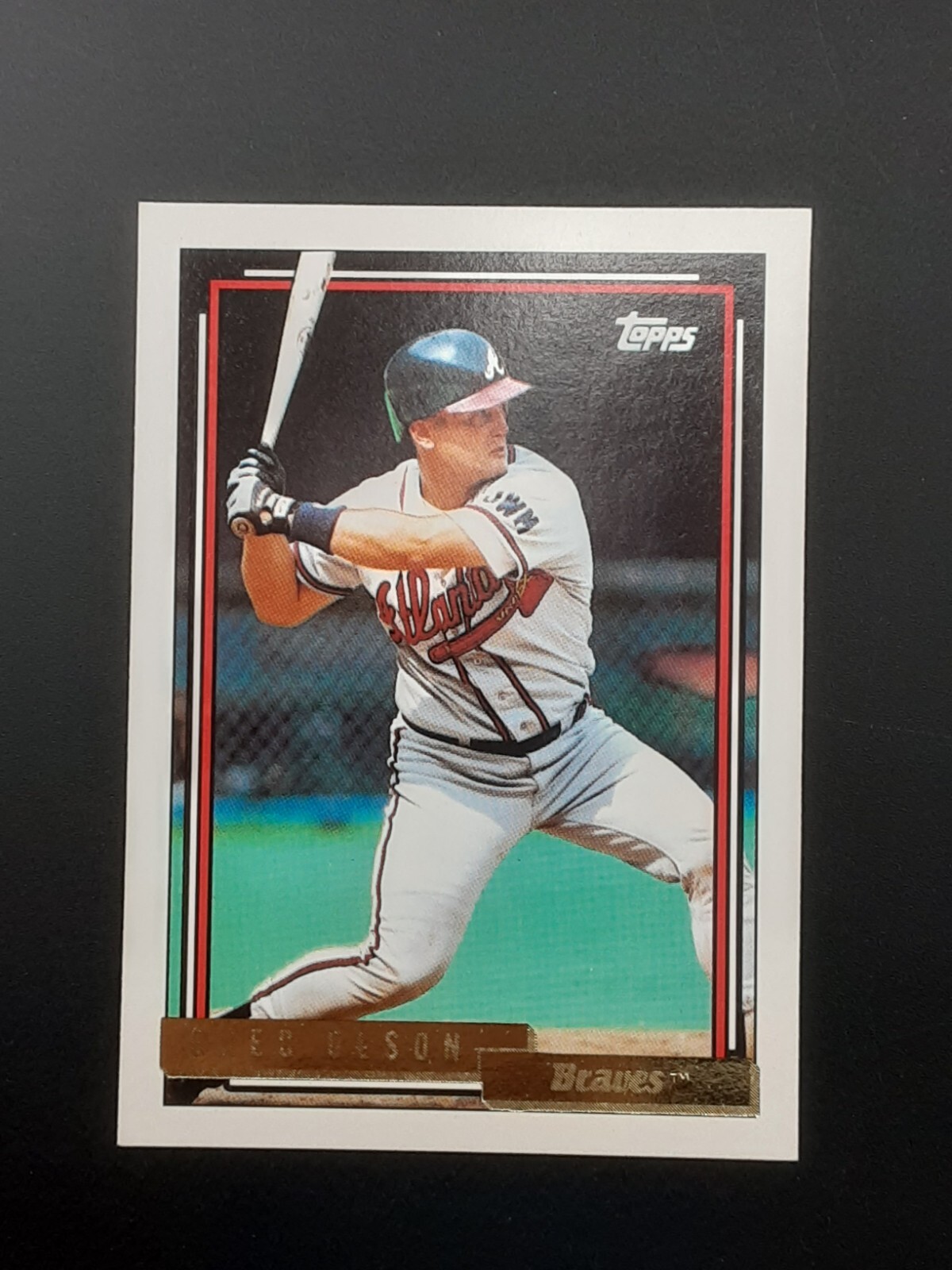 1992 Topps - Gold #39 Greg Olson