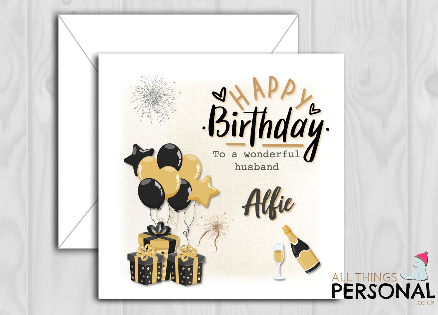 Personalised Birthday Card for Dad Son Grandson Husband Friend Brother ...