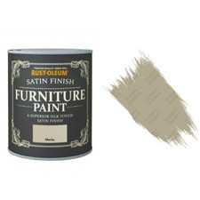 Rust-Oleum Mocha Furniture Paint 750ml Shabby Chic Toy Safe Satin