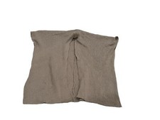 Women's Knit Cropped Shawl Tan One Size