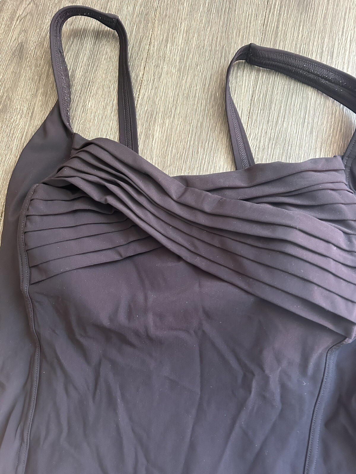 M&S Black Swimming Costume Size 14 eBay