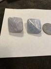 Vintage lucite clip on earrings  — photo 1