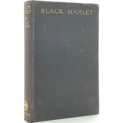 Black Hamlet; Sachs, Wulf; 1937; first edition; psychoanalysis; psychology