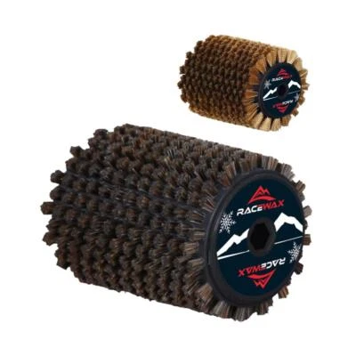 RaceWax Roto Bürste Roßhaar Kupfer Set Rotorbürste 100mm Rotobürste Belagbürste