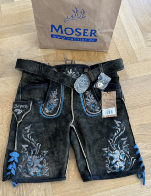 NEU Lederhose Bayernhose biber vintage | Gr. 44 Tracht