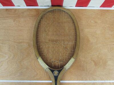 Raquette de tennis AG Spalding Bros 1905 rare raquette de