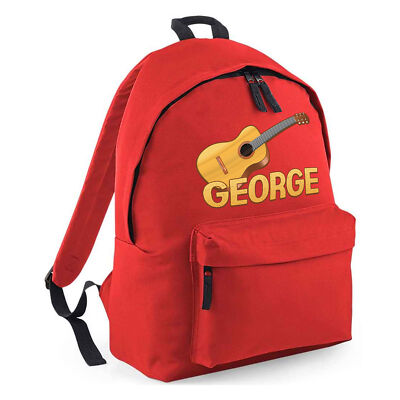 Individueller Rucksack für Akustikgitarre personalisiert Schulanfang Kindergarten Geschenke Kind...