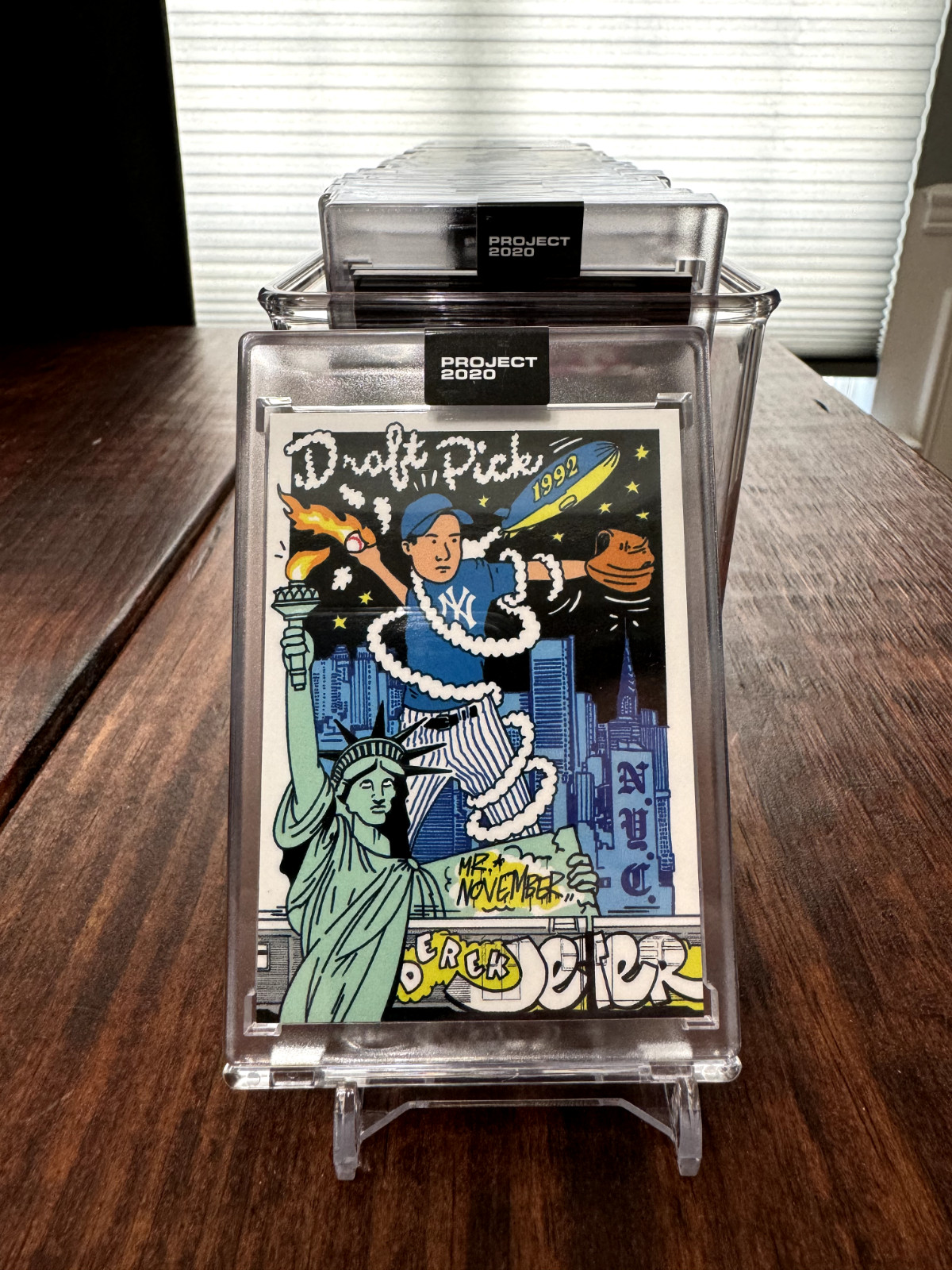 Topps Project 2020 #107 Derek Jeter Ermsy