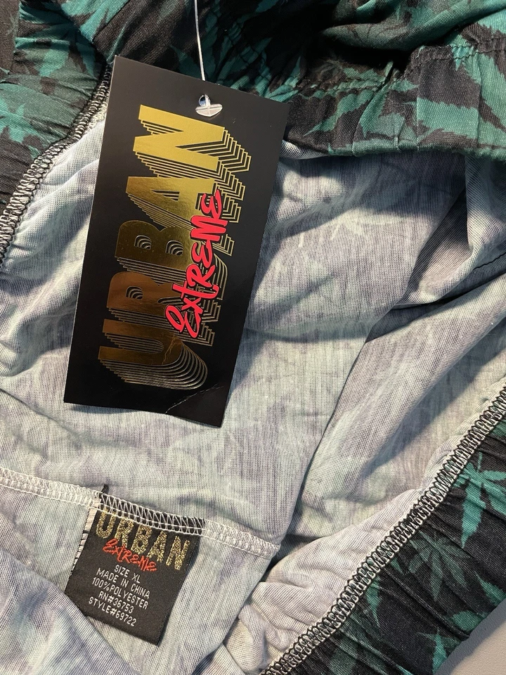 Weed Pot Leaf Marijuana Sleep Pajama Pants XL Xlarge Men Women Unisex New - Image 2 of 2