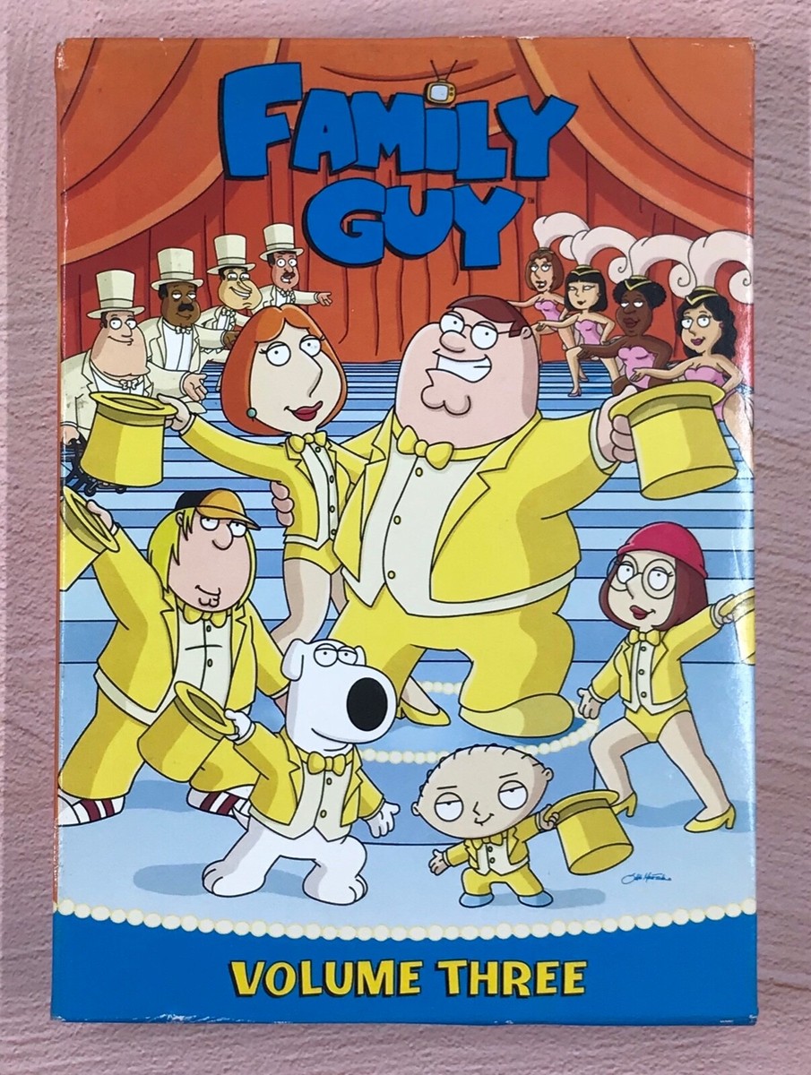 The Family Guy: Vol 3 DVD box set Seth MacFarlane Seth Green