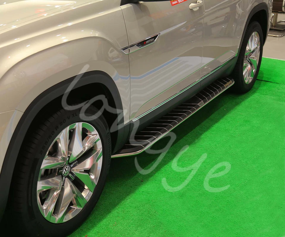 Fits for VW Atlas 2018-2024 Running Boards Side Step Nerf Bars Protector - Image 3 of 4