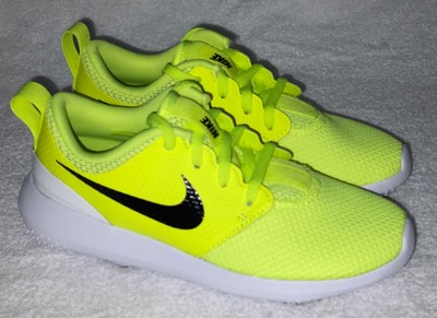 yellow and green shoes