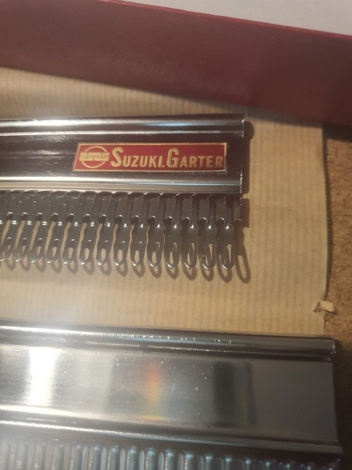 Suzuki Garter Bar For Standard Gauge Knitting Machines. Boxed With