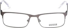 Guess GU1904 009 Matte Gunmetal Metal Optical Eyeglasses Frame 52-17-140