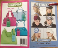 Knit Crochet BERNAT ACCESSORY CRAZY Pattern B...