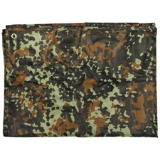 Mehrzweckplane "Tarp" flecktarn 300 x 300 cm Basha