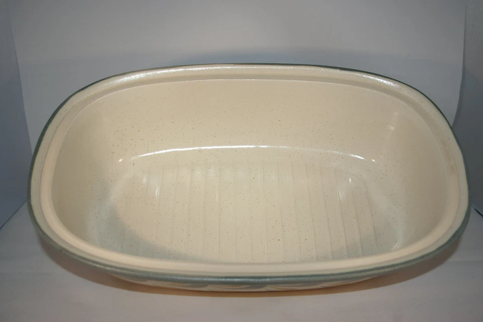Brottopf 40 cm Schilf Oval NEU, Steinzeug Westerwald - Bild 2 von 2