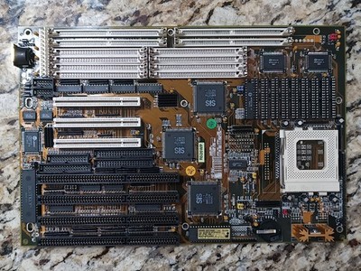 M-Tech R526WP Pentium Socket 7 SiS PCI ISA Baby AT Motherboard
