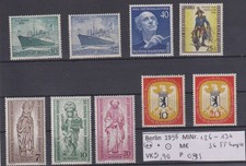 Berlin 1955 Mi-Nr. 126-134 Jahrgang 1955 komplett ** postfrisch