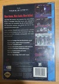 Terminator For Sega CD Game (Small chip on top left of case)
