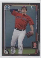 2015 Bowman Draft Chrome Asia Exclusive Black Refractor Tate Matheny #89 ey6