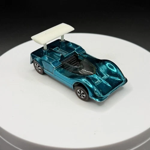 Vintage Hot Wheels Redline Chaparral 2G Aqua US Base - Beauty! Excellent NM