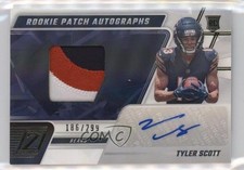 2023 Panini Zenith Rookie Patch Auto 186/299 Tyler Scott #239 Patch Auto 0f5t