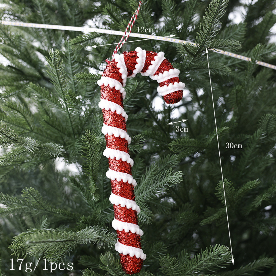 Foam Christmas Ornaments Lollipop Design for Tree Wreath Holiday Setup ...